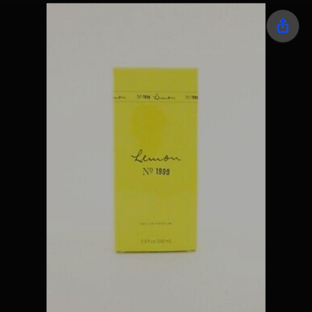 Lemon no 1999 eau perfume new. Bath and  body works